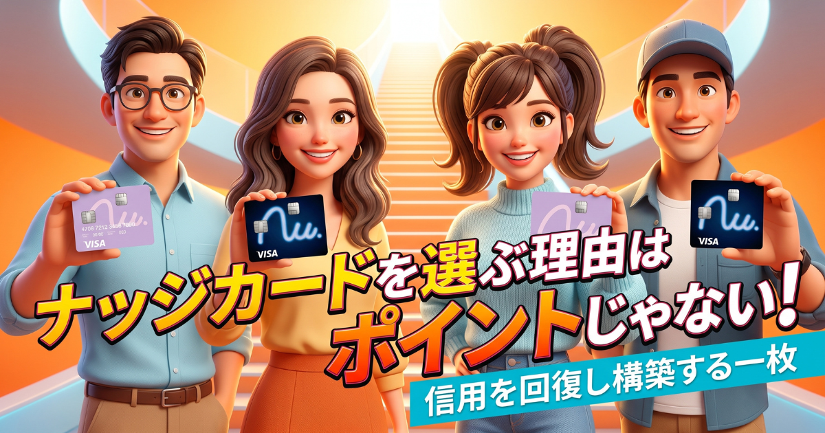 競合他社と比較してナッジカードを選ぶべき真の目的とメリット